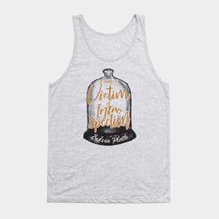 Sylvia Plath I Am A Victim of Introspection Tank Top